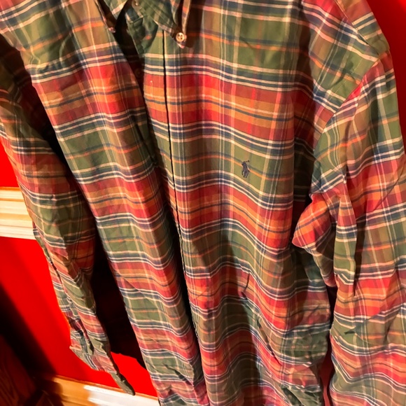 A charming Ralph Lauren Plaid shirt in pink and green - Picture 2 of 7